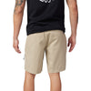 Lifestyle image of model wearing Fox Racing Essex 3.0 Shorts in Navy, SKU 31667-088