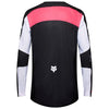 Side profile of Black/Pink 180 Digi Image Jersey (SKU: 33535-285), showing mesh sleeve and drop-tail hem