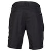 Rear view of Essex 3.0 Shorts in Black, SKU 31667-001, showing welt pockets and button closure