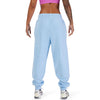 Detail of drawcord and waistband on Cashmere Blue Women's Wordmark Joggers (SKU: 33141-381)