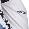 Side view of White 180 Digi Image Jersey (SKU: 33535-008), showing sleeve and torso fit