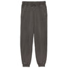 Front view of Fox Racing Women's Wordmark Joggers in Pewter (SKU: 33141-052), featuring tonal embroidery and heavyweight fleece