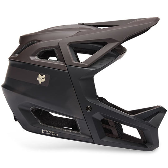 mtb fullface helme Fox Racing Proframe Frequency Helmet, Caramel / S