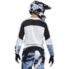 Rear view of White 180 Digi Image Jersey (SKU: 33535-008), showing vented back panel and sublimated graphics
