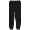 Rear view of Wordmark Joggers in Black, SKU 33146-001, showing elastic waistband and cuffed ankles