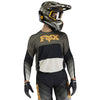 Right side profile of Fox Racing 360 Fade Jersey in Brown and Black (SKU: 33533-539), showing ergonomic sleeve design