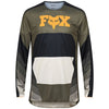 Front view of Fox Racing 360 Fade Jersey in Brown and Black (SKU: 33533-539), showing TruDri® fabric and RAP sleeve fit