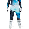 Rear view of Teal 180 Air Haze Pants (SKU: 33544-329), highlighting mesh ventilation and articulated knees