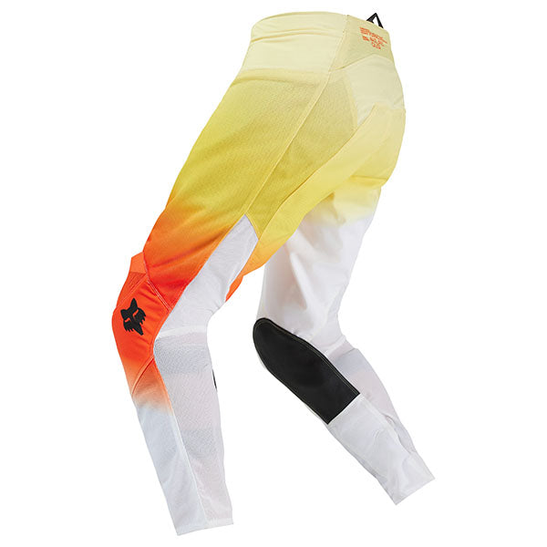 Side profile of White 180 Air Haze Pants (SKU: 33544-008), highlighting stretch zones and cargo pocket