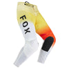 Front view of Fox Racing 180 Air Haze Pants in White (SKU: 33544-008), showing RAP fit and mesh thigh panels