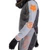 Close-up of mesh ventilation zones on Grey/Orange Ranger Air Off Road Jersey (SKU: 33537-052)