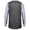 Side profile of Grey/Orange Ranger Air Off Road Jersey (SKU: 33537-052), showing mesh zones and sleeve fit