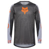 Front view of Fox Racing Ranger Air Off Road Jersey in Grey/Orange (SKU: 33537-052), featuring TruDri® fabric and bold graphics