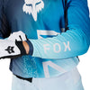 Close-up of sleeve graphics and stitching on Teal 180 Air Haze Jersey (SKU: 33536-329)