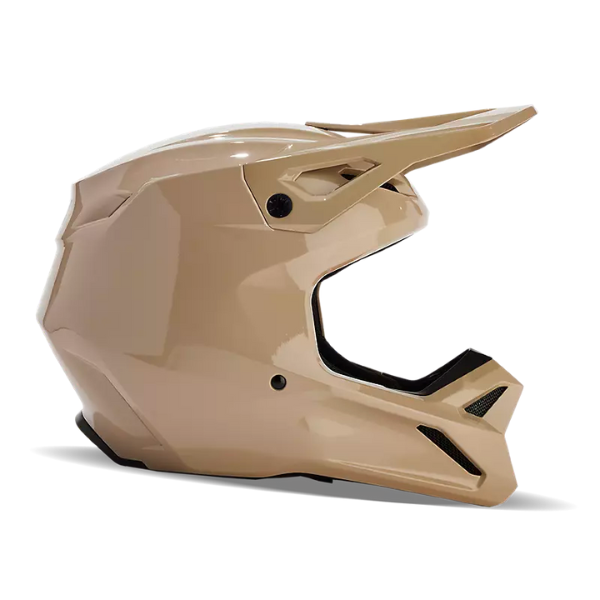 studio product photo of Fox Racing SKU 31369-235 in Taupe, size XS for motocross helmet, dirt bike, motocross, off road, sizes XS to XL.