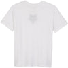 Clean studio shot of Fox Racing Fox Head Tee (Womens); showing tee fit, printed graphics, and crew neckline; SKU 31850-001-XS