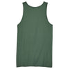 Studio photo on a white background of Fox Racing Fox Head Premium Tank; showing sleeveless cut, hem shape, and printed or woven branding; SKU 32091-001-S