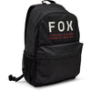 Fox Racing Clean Up Backpack SKU 32790 Black front view showing main compartment and Fox Racing branding