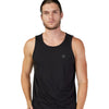 Studio photo on a white background of Fox Racing Forums Tech Tank; showing sleeveless cut, hem shape, and printed or woven branding; SKU 30720-291-S