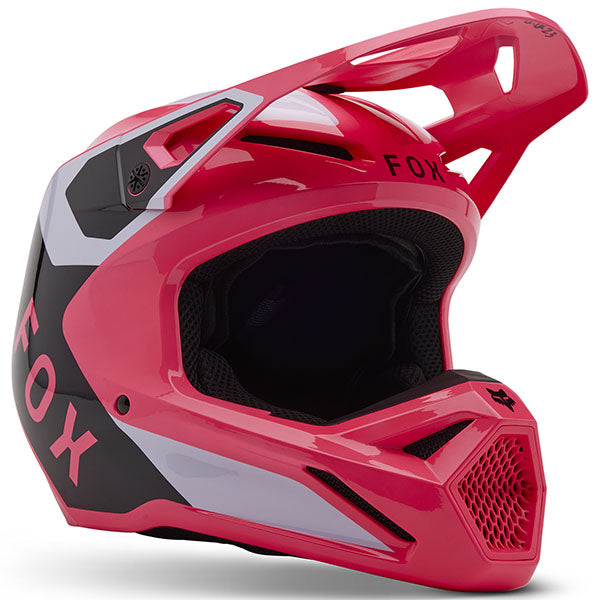studio product photo of Fox Racing SKU 32999-002-2X, sizes XS to XXL for motocross helmet, dirt bike, motocross, off road.