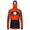 Front view of Ranger Drive Jersey in Flo Orange (SKU: 33538-824), featuring high-visibility color and buff