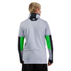 Lifestyle shot of rider wearing Steel Grey Ranger Drive Jersey (SKU: 33538-172) in off-road setting