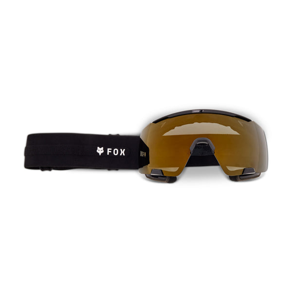 Product image of Fox Racing - Purevue Mirror Goggles (MTB) SKU:32510-595-OS | Colors: Black/Gold | Designed for Mountain Bike, BMX and E-Bike riders | Available at BTO Sports