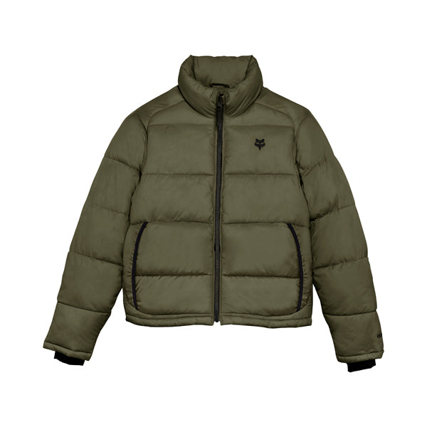 Fox Racing Ridgeway Hi front angle view in Olive/Grn sizes XS, SM, MD, LG, XL SKU 32778-099-XS. Jacket | Available at BTO Sports
