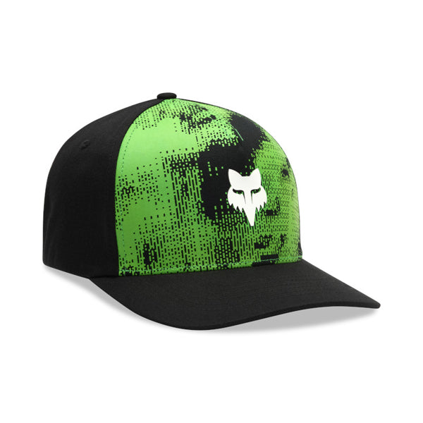 Fox Racing RS Flexfit Hat SKU:36289-395-S/M – product image – Colors: Flo Green | Sizes: SM/MD | Available at BTO Sports