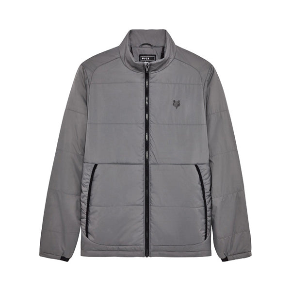 Fox Racing Ridgeway Lite Jacket front angle view in Pewter sizes SM, MD, LG, XL, 2X SKU 36297-052-S. Jacket | Available at BTO Sports