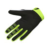 Fox Racing 180 Collect Gloves side view Colors: Grey/Yellow Sizes: SM to 2X SKU:36304-086 | Available at BTO Sports.