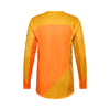 Rear view of tangerine Flexair Fracture Jersey showing ergonomic cut and bonded stretch cuffs, SKU 36316-279 | SKU: 36316-11 | Available at BTO Sports