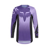 Front view of Fox Racing Flexair Spire Jersey in lilac with bold Fox branding and active-fit sleeves, SKU 36317-282 | SKU: 36317-24 | Available at BTO Sports