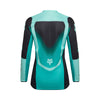 Rear view of Women’s 180 Collect Jersey in spearmint highlighting full mesh back panel and Fox Shield branding, SKU 36325-266 | SKU: 36325-44 | Available at BTO Sports