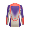 Rear view of Women’s 180 Collect Jersey in grape highlighting full-back mesh ventilation and sublimated Fox Shield graphics, SKU 36325-443 | SKU: 36325-44 | Available at BTO Sports
