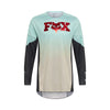 Front view of Fox Racing 360 Drip Jersey in turquoise showing ergonomic sleeve fit and TruDri® fabric, SKU 36334-295 | SKU: 36334-18 | Available at BTO Sports