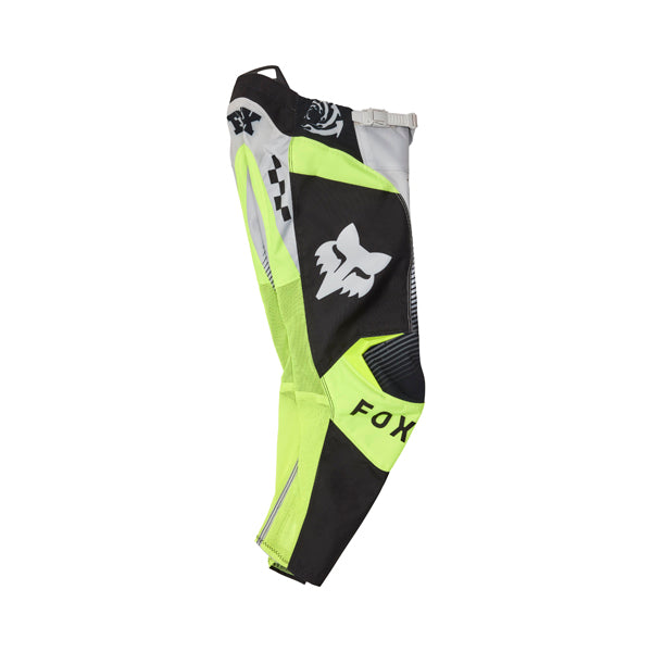 Fox Racing 180 Collect Pants (Youth) front angle view Colors: Grey/Yellow SKU:36337-086 | Available at BTO Sports.
