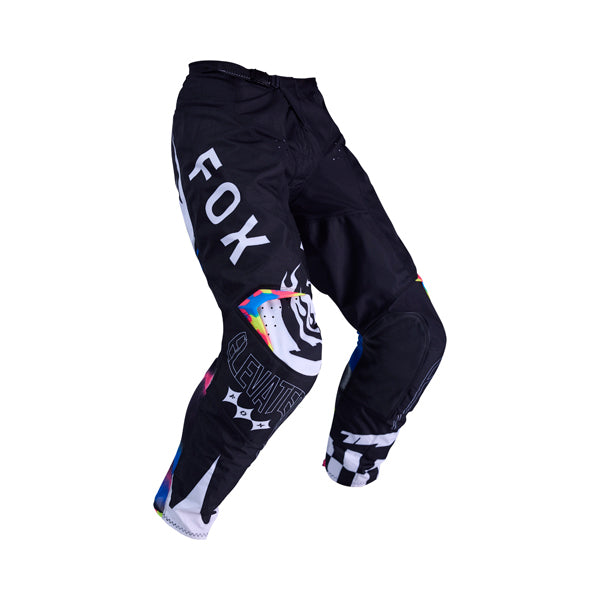 Fox Racing 180 Image Cosmo Pants front angle view Colors: Wht/Black SKU:36339-058 | Available at BTO Sports.