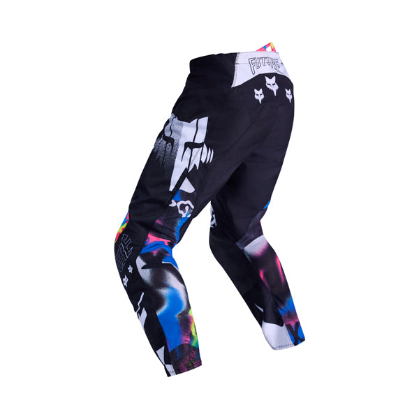 Fox Racing 180 Image Cosmo Pants side view Colors: Wht/Black SKU:36339-058 | Available at BTO Sports.