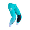 Fox Racing Flexair Fracture Pants (Womens) front angle view Colors: Wht/Black SKU:36349-058 | Available at BTO Sports.