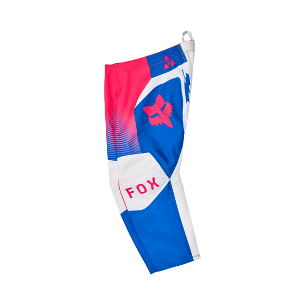 Fox Racing 180 Collect Pants (Kids) side view Colors: Blue/Pink SKU:36355-A01 | Available at BTO Sports.
