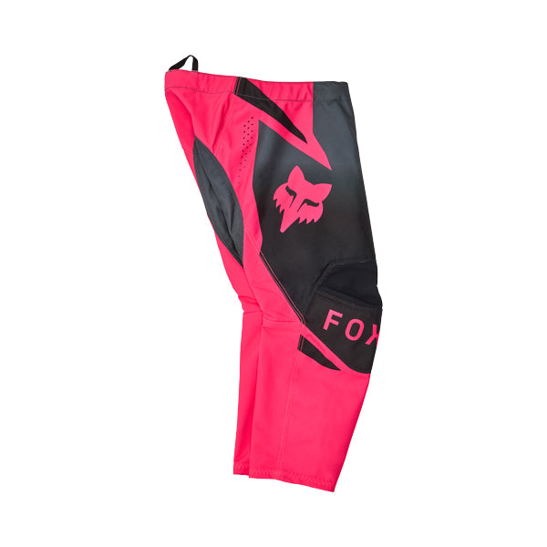 Fox Racing 180 Shield Pants (Kids) front angle view Colors: Black/Pink SKU:36357-285 | Available at BTO Sports.