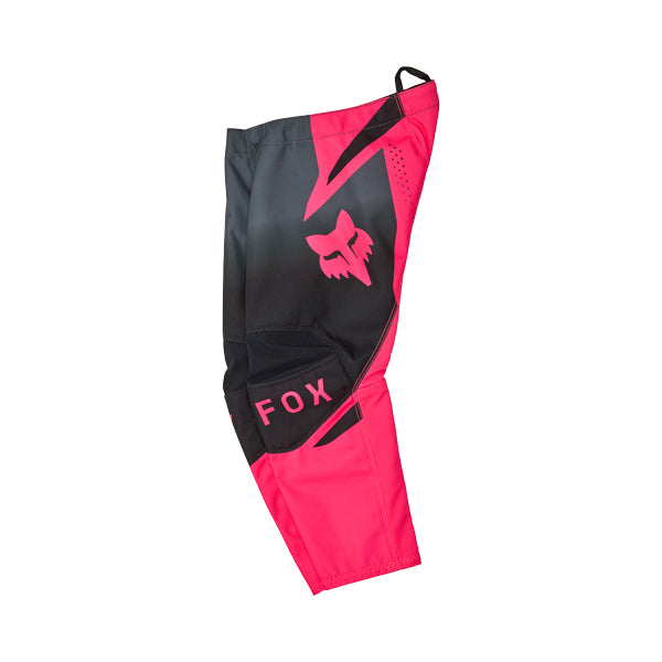 Fox Racing 180 Shield Pants (Kids) side view Colors: Black/Pink SKU:36357-285 | Available at BTO Sports.