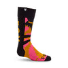 Fox Racing 180 Kairos Socks (Youth) front angle view in Tangerine sizes Y-SM, Y-LG SKU 36371-279-YS. Socks | Available at BTO Sports