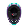 Image of Fox Racing - V1 Collect Helmet | SKU 36380-002 | Colors: Blue/Pink, Grape, Grey/Yellow, Blue | Sizes: XS to 2X | Available at BTO Sports
