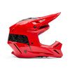 Image of Fox Racing - V3 RS Fracture Helmet | SKU 36382-008 | Colors: Flo Orange, Flo Red, White | Sizes: XS to 2X | Available at BTO Sports