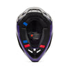 Image of Fox Racing - V3 Drip Helmet | SKU 36391-166 | Colors: Black/Purple, Turquoise | Sizes: XS to 2X | Available at BTO Sports