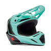 Image of Fox Racing - V3 Drip Helmet | SKU 36391-166 | Colors: Black/Purple, Turquoise | Sizes: XS to 2X | Available at BTO Sports