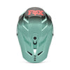 Image of Fox Racing - V3 Drip Helmet | SKU 36391-166 | Colors: Black/Purple, Turquoise | Sizes: XS to 2X | Available at BTO Sports
