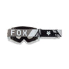 side view of black goggles showing fleece-lined foam and tear-off post | Available at BTO Sports.